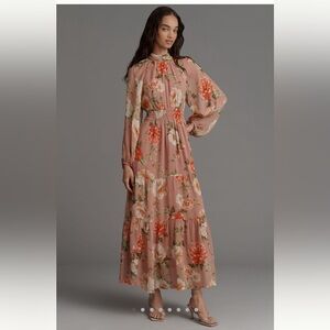 NWT Somerset Chiffon Maxi Dress